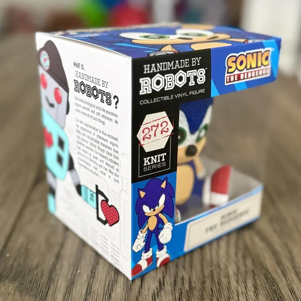 Handmade by Robots Sonic the Hedgehog Sonic #272 New Collector Vinyl Figure New